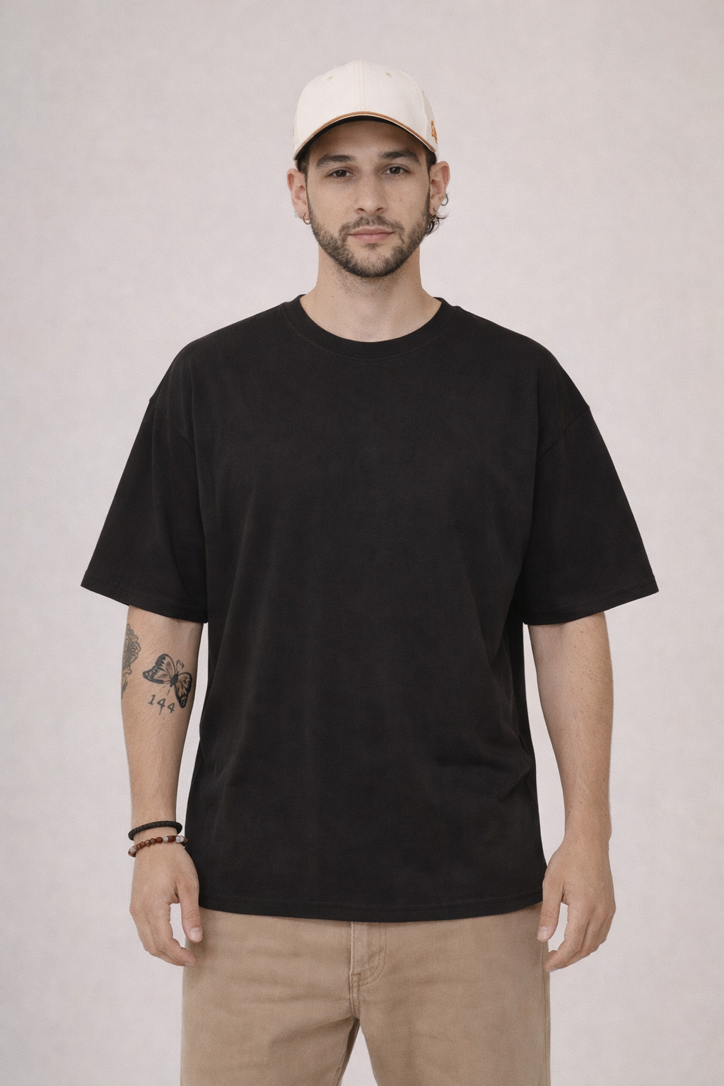 Cofra Radiant Tee Black — camiseta edición limitada minimalista hecha en Ecuador, COFRA STUDIO